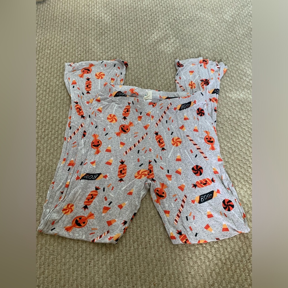 Nite Nite Women’s Halloween Pumpkin Candy Corn Pajama pants size X-small